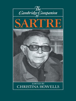 cover image of The Cambridge Companion to Sartre